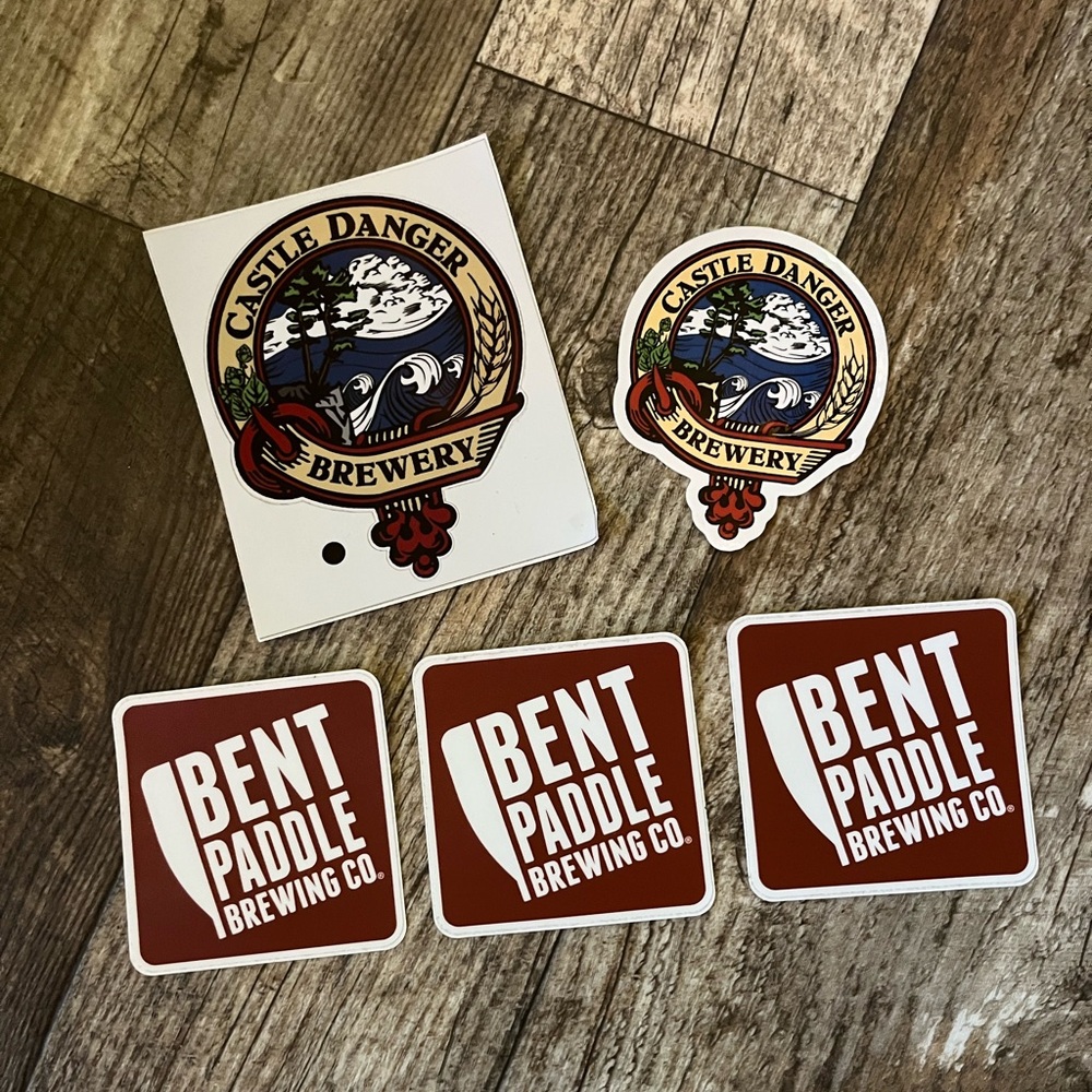 Duluth Area Brewery Stickers